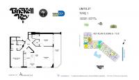 Unit 627 floor plan